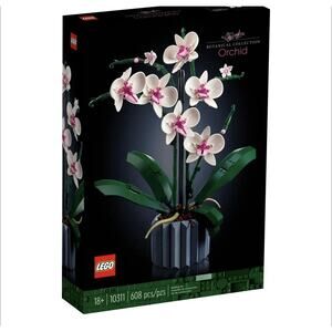 LEGO Botanicals Orchid - Indoor Flowers Building Set 10311 Complete Set & Manual